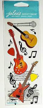 Jolee's Boutique - Guitars and Music Notes