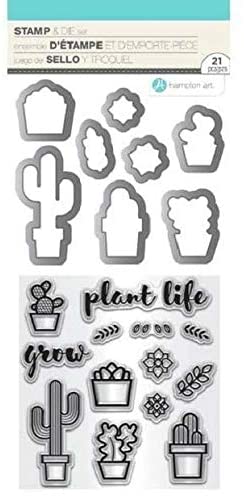 Hampton Art - Plant Life, Succulents, Cactus Stamp & Die Set