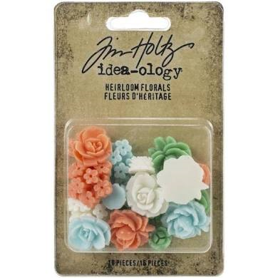 Tim Holtz - idea-ology - Heirloom Florals