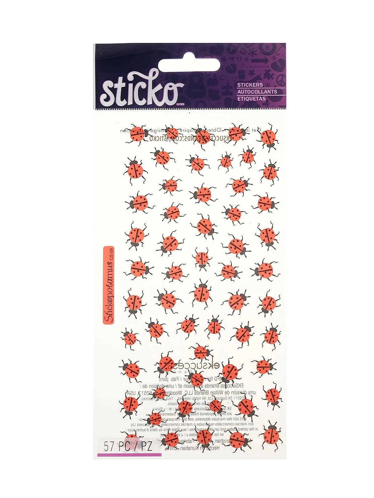 Sticko - Ladybugs Stickers