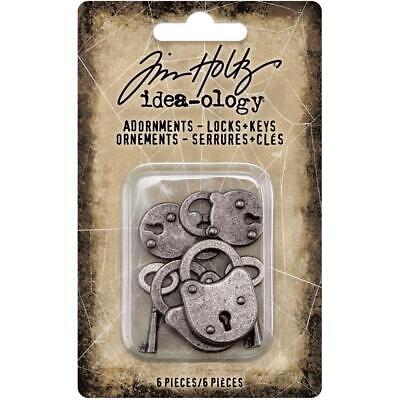 Tim Holtz - Idea-ology -Adornments - Locks+Keys