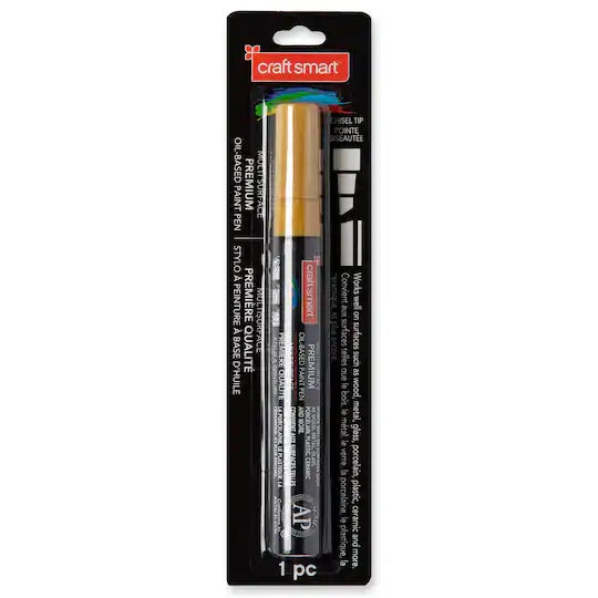 Craft Smart - Oil-Based Paint Pen - Chisel Tip