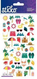 Sticko - Mini Beach Travel Icons Stickers