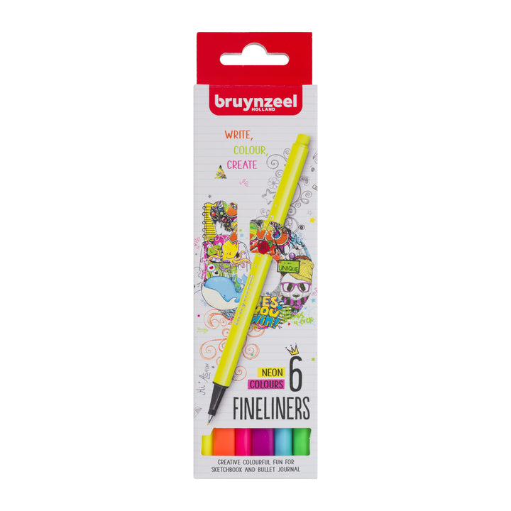 Royal Talens - Bruynzeel Holland - Fineliners - 6 count