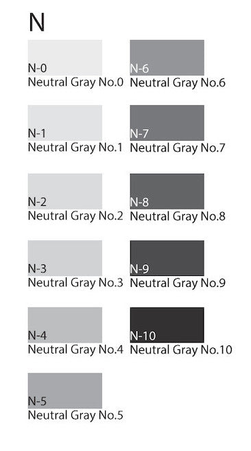 Copic - Double Ended Sketch Markers - N Series