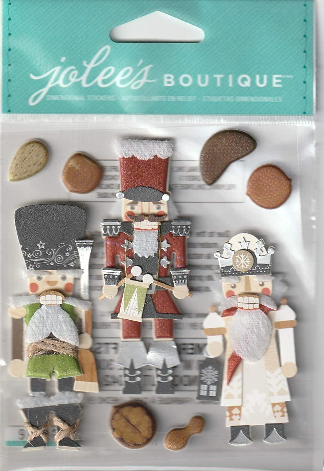 Jolee's Boutique - Nutcrackers Dimensional Stickers