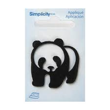 Simplicity - Panda Applique