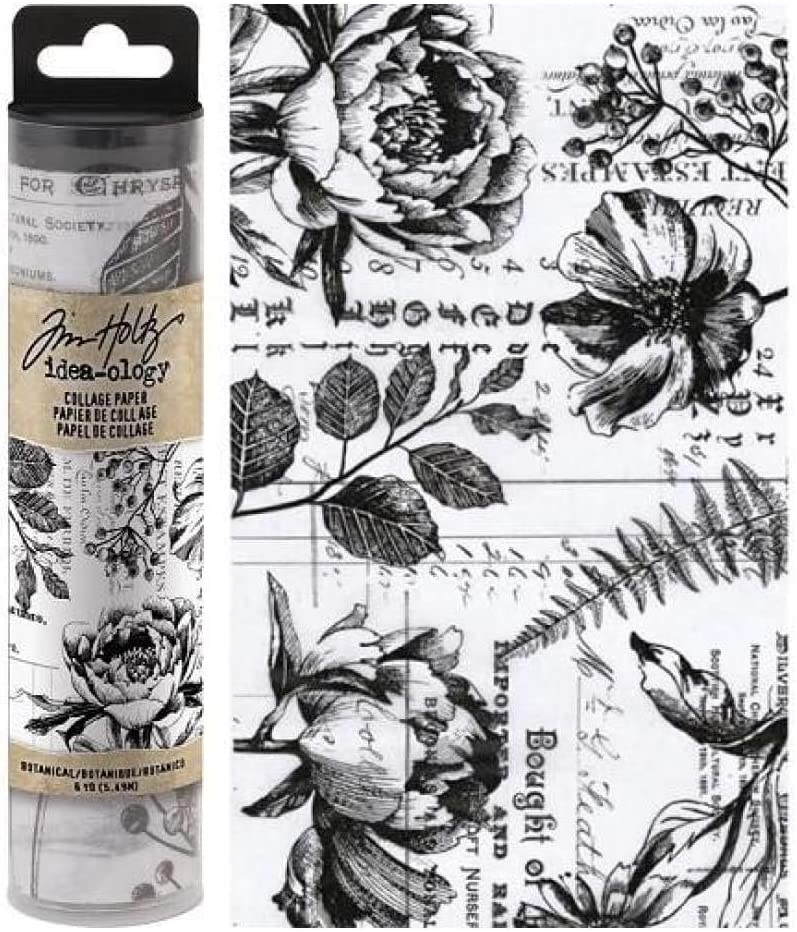 Tim Holtz - idea-ology - Botanical Collage Paper