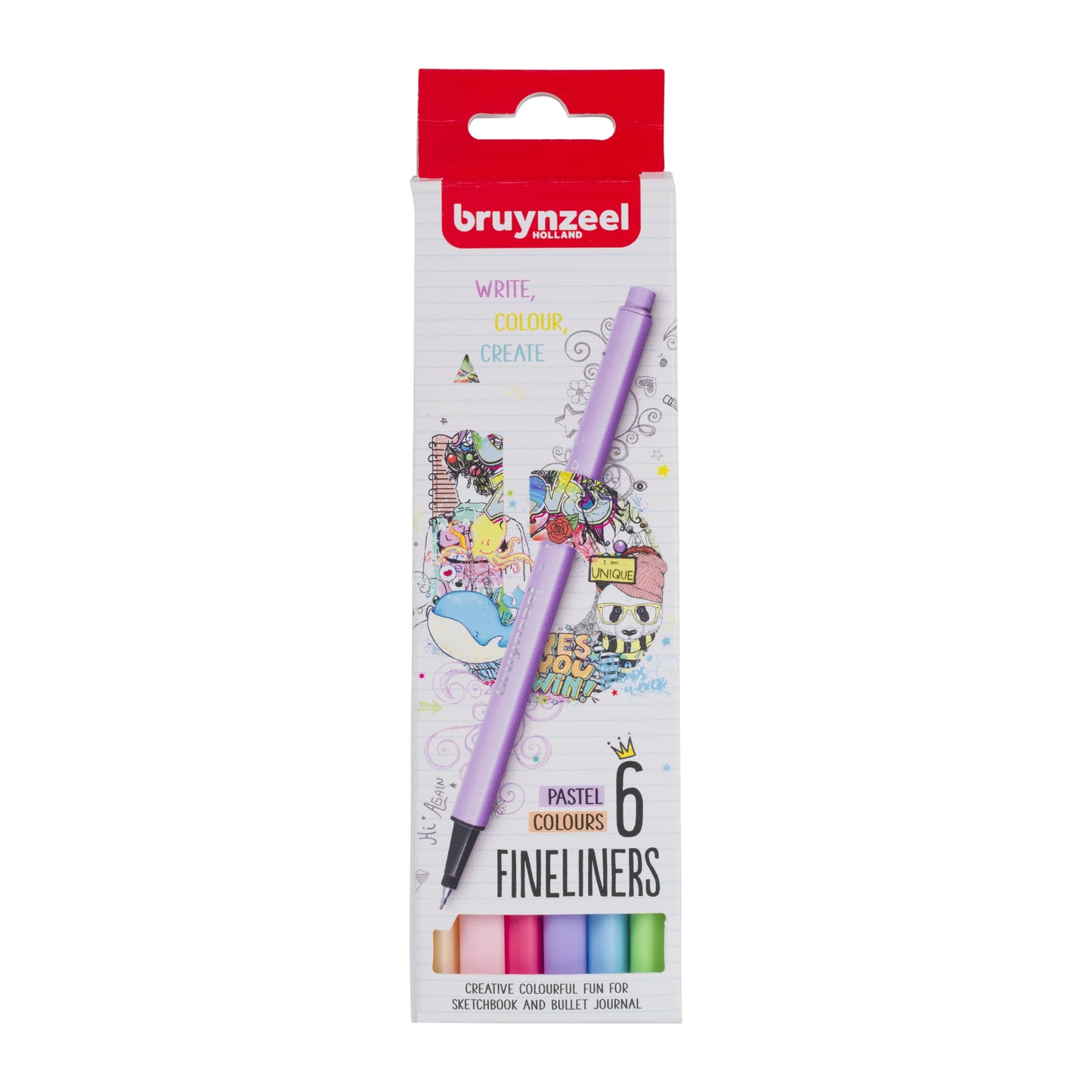 Royal Talens - Bruynzeel Holland - Fineliners - 6 count