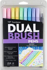 Tombow - Dual Brush Pens - Pastel Palette - Version 1