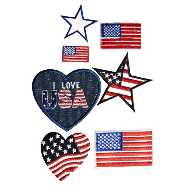 Simplicity - Patriotic Value Pack Appliques