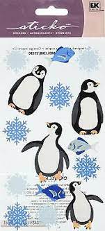 Sticko - Sparkly Penguins