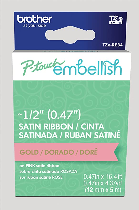 Brother - P-Touch Embellish - Satin Ribbon