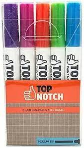 Top Notch - Oil Based Paint Markers - Medium Tip