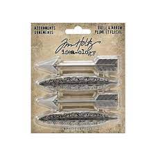 Tim Holtz - idea-ology - Quill & Arrow Adornments