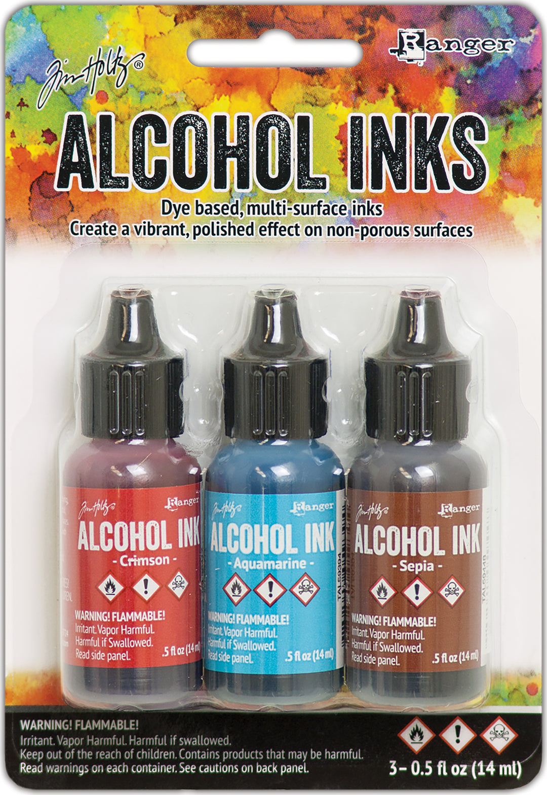 Ranger Ink - Tim Holtz - Alcohol Inks - Set of 3