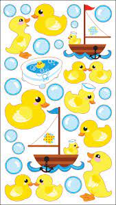 Sticko - Rubber Duckies Dimensional Stickers