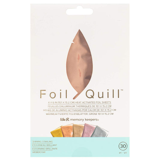 We R Memory Keepers - Foil Quill - Heat Activated Foil Sheets - Shining Starling