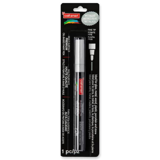 Craft Smart - Multi Surface Premium Oil-Based Paint Pen - Fine Tip