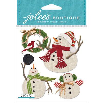 Jolee's Boutique - Snowmen Dimensional Stickers