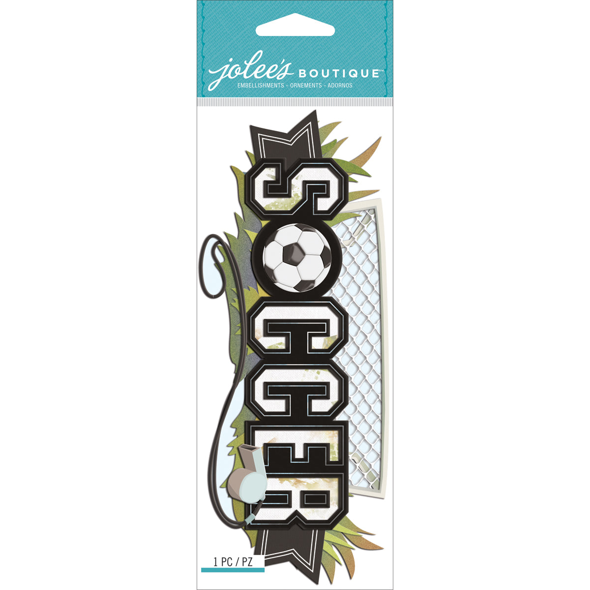 Jolee's Boutique - Soccer Embellishment