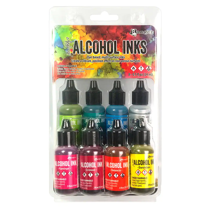 Ranger Ink - Tim Holtz - Alcohol Inks - 8 Pack