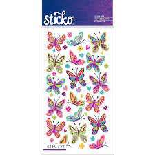 Sticko - Spicier Butterflies