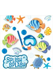 K & Company - Splish Splash Dimensional Stickers