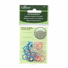 Clover - Split Ring Markers - 24 pcs (347)