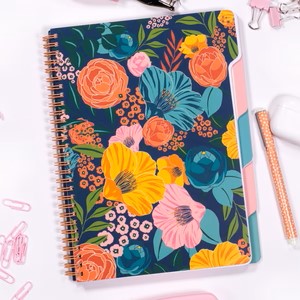 Steel Mill & Co.® - Garden Blooms Subject Notebook