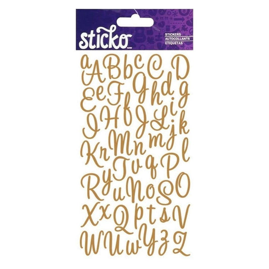 Sticko - Sweetheart Script Gold Foil (52-10049)