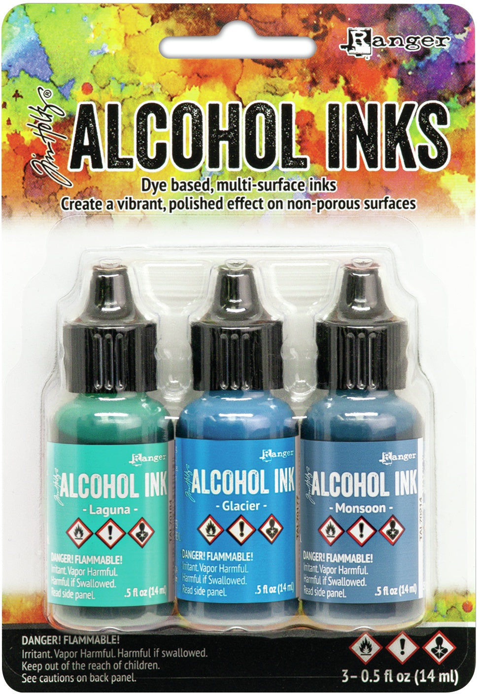 Ranger Ink - Tim Holtz - Alcohol Inks - Set of 3