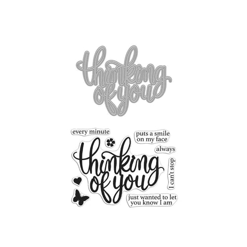 Hero Arts - Thinking of You Stamp and Cut