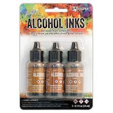 Ranger Ink - Tim Holtz - Alcohol Inks - Set of 3