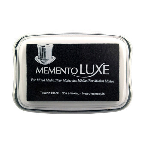 Tsukineko - Memento Luxe Ink Pad - Tuxedo Black