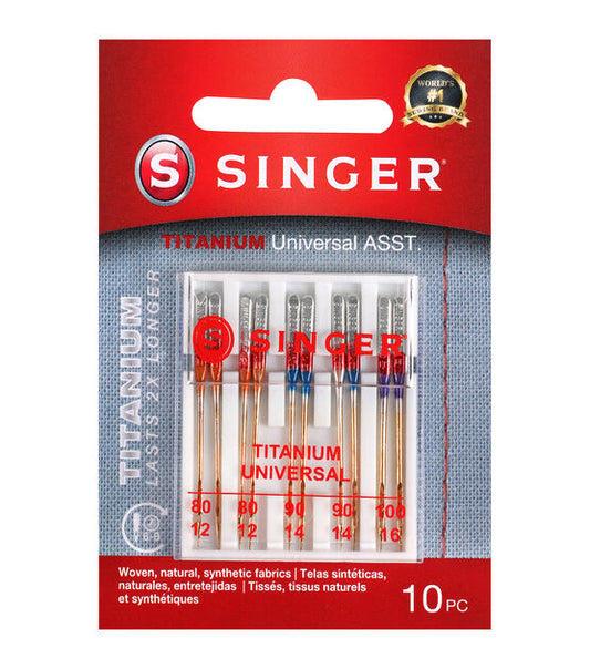 Singer - Titanium Universal Asst. Needles - 10 pc