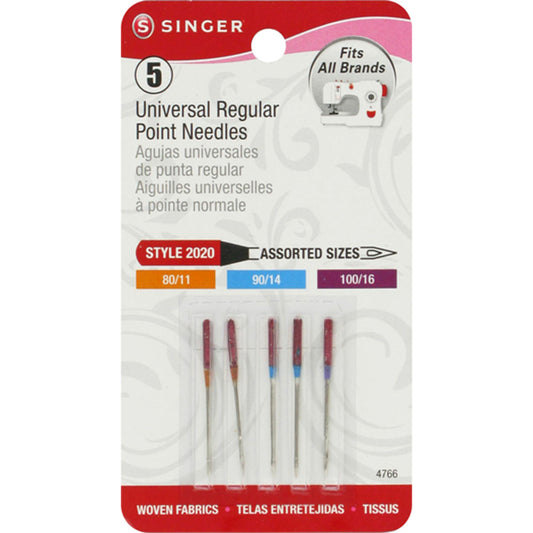 Singer - Universal Asst. Needles - 5 pc