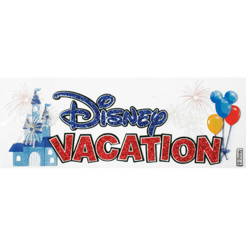 EK Success - Disney - Vacation Dimensional Sticker Embellishment